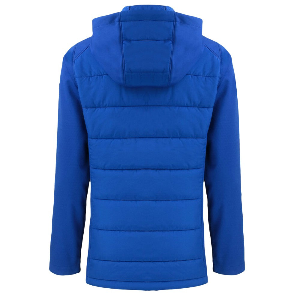 Kansas City Royals Cutter & Buck Women's  Evoke Hybrid Eco Softshell Recycled Full-Zip Hoodie Jacket for sale