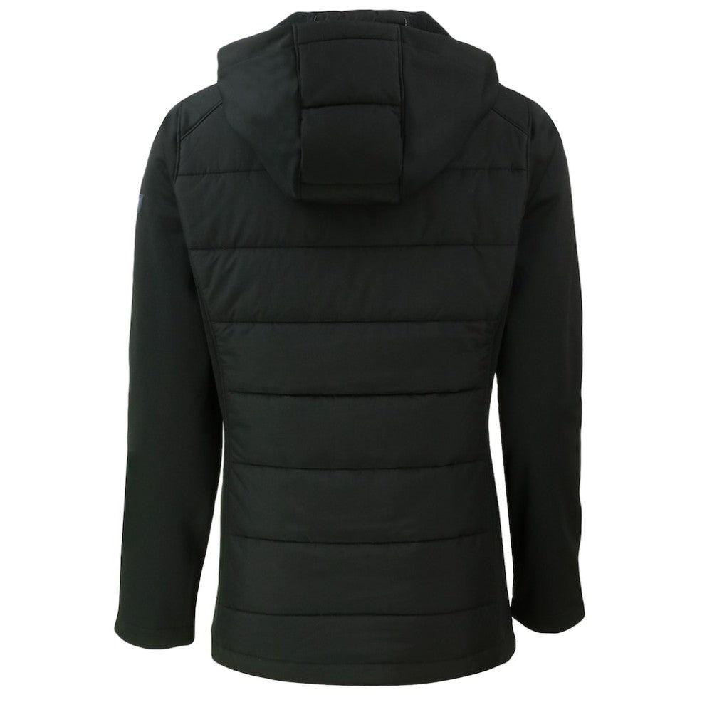 San Francisco Giants Cutter & Buck Women's  Evoke Hybrid Eco Softshell Recycled Full-Zip Hoodie Jacket Outlet