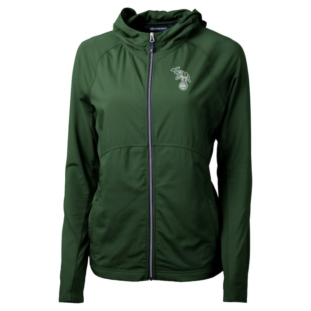 Athletics Cutter & Buck Women's Adapt Eco Knit Hybrid Recycled Full-Zip Hoodie Near Me