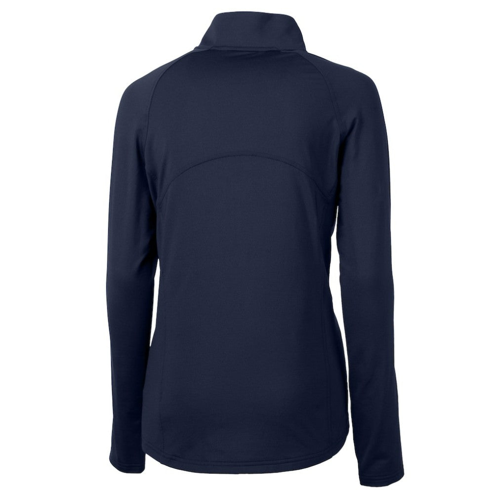 Chicago Cubs Cutter & Buck Women's Cooperstown Collection DryTec Adapt Eco Knit Stretch Recycled Raglan Half-Zip Top Near Me