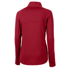 Detroit Tigers Cutter & Buck Women's Americana DryTec Adapt Eco Knit Stretch Recycled Raglan Half-Zip Top Outlet