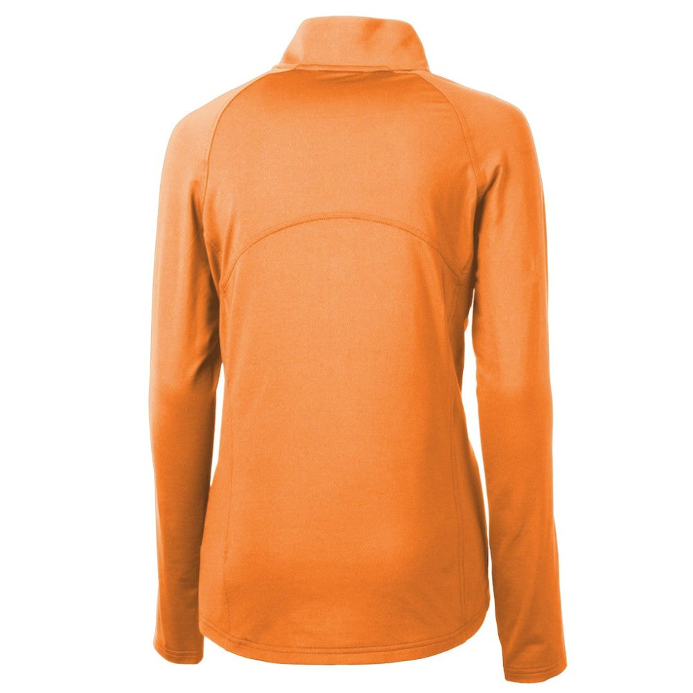 Detroit Tigers Cutter & Buck Women's  DryTec Adapt Eco Knit Stretch Recycled Raglan Half-Zip Top Discount