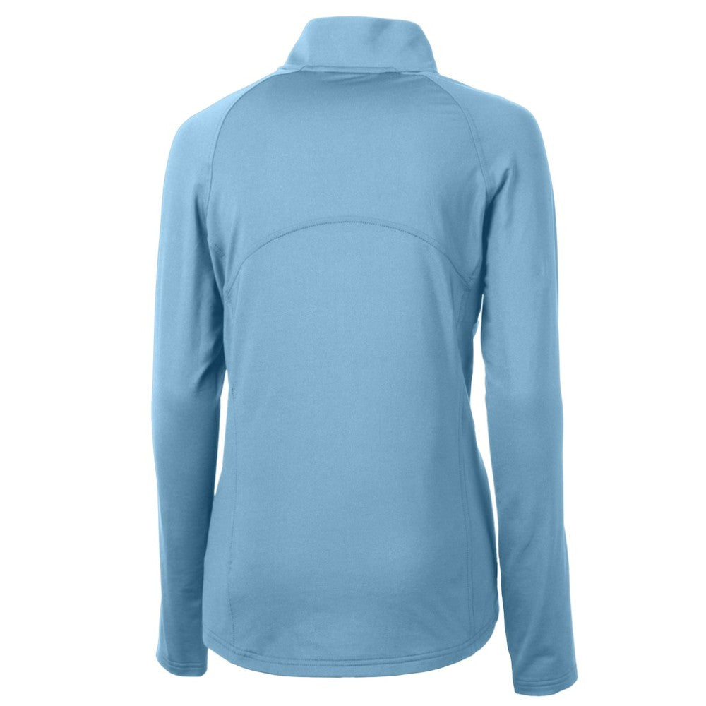 Philadelphia Phillies Cutter & Buck Women's Cooperstown Collection DryTec Adapt Eco Knit Stretch Recycled Raglan Half-Zip Top Online