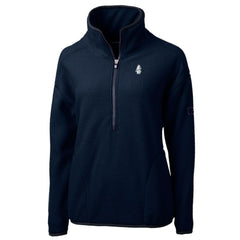 Chicago Cubs Cutter & Buck Women's Cooperstown Collection Cascade Eco Sherpa Fleece Half-Zip Pullover Jacket Discount