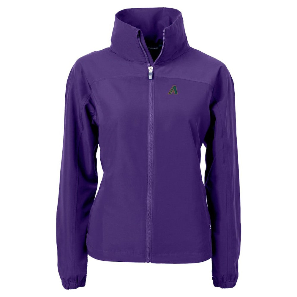 Arizona Diamondbacks Cutter & Buck Women's Charter Eco Recycled Full-Zip Jacket for sale