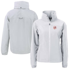 New York Yankees Cutter & Buck Women's Cooperstown Collection Charter Eco Recycled Full-Zip Jacket for sale