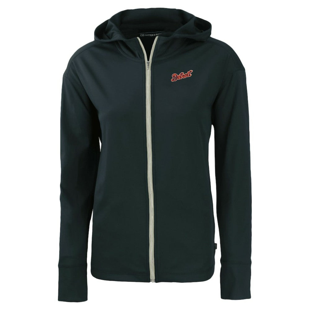 Detroit Tigers Cutter & Buck Women's  Daybreak Eco Recycled Full-Zip Hoodie Jacket Discount
