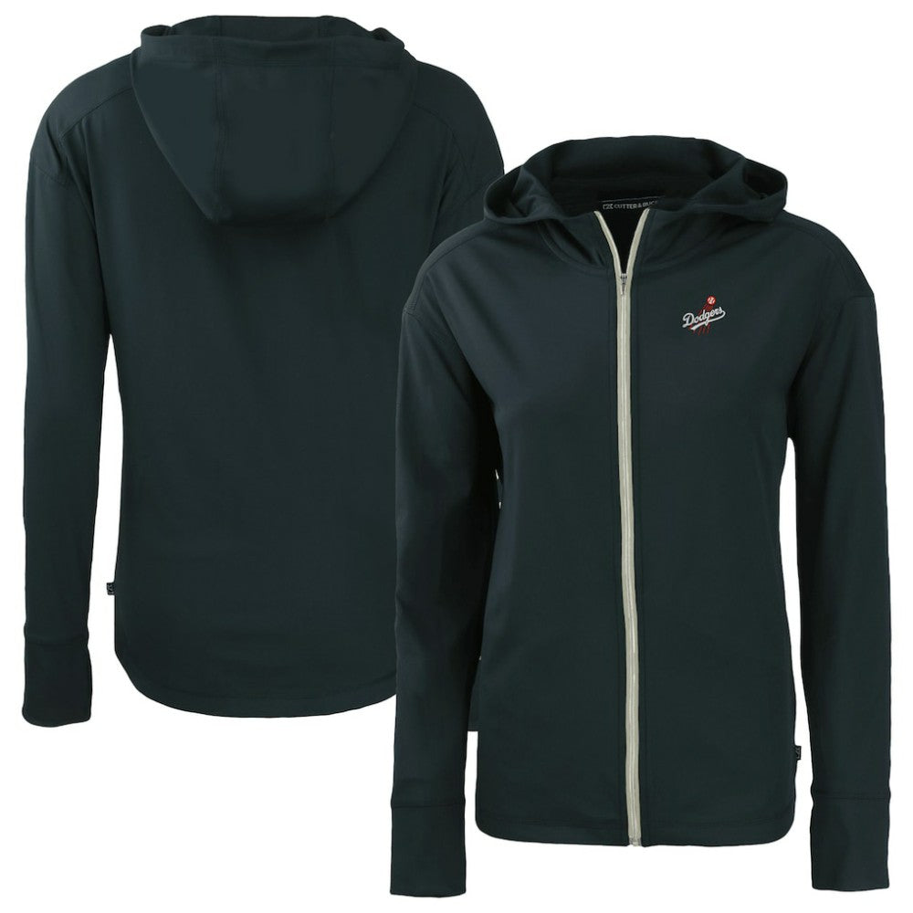 Los Angeles Dodgers Cutter & Buck Women's  Daybreak Eco Recycled Full-Zip Hoodie Jacket for sale