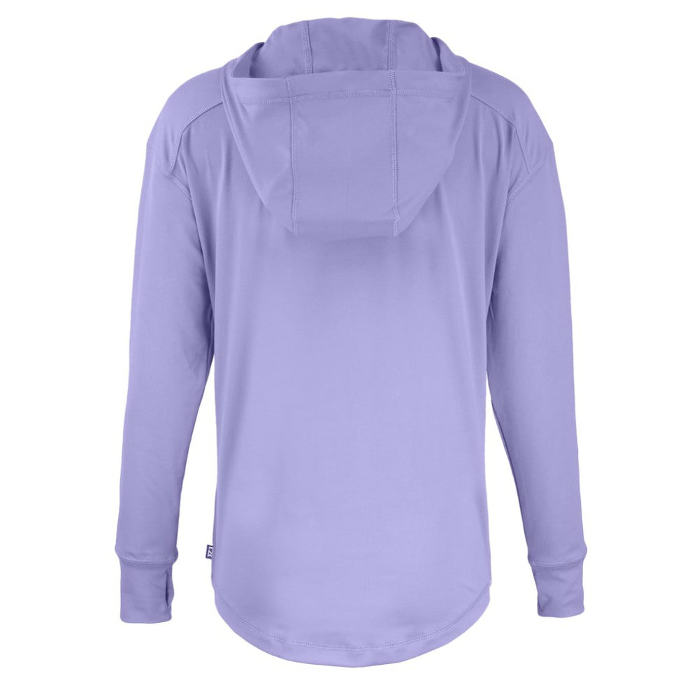Colorado Rockies Cutter & Buck Women's Daybreak Eco Recycled Half-Zip Hoodie Outlet