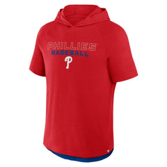 Philadelphia Phillies Fanatics Clubhouse Optimal Play Raglan Hoodie T-Shirt Sale