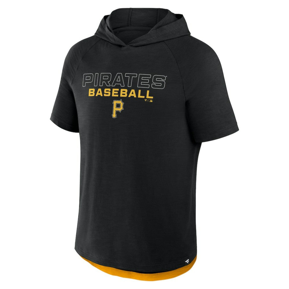 Pittsburgh Pirates Fanatics Clubhouse Optimal Play Raglan Hoodie T-Shirt Sale