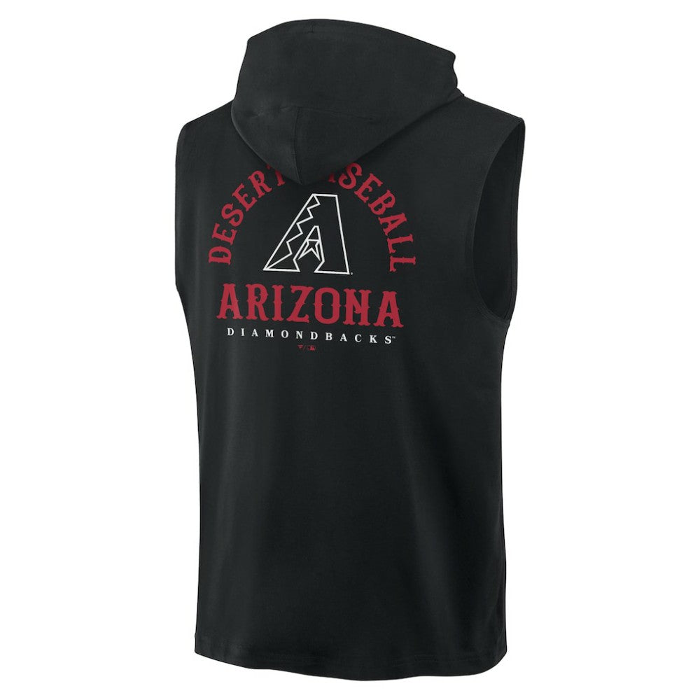 Arizona Diamondbacks Fanatics Fire Speed Sleeveless Pullover Hoodie Discount