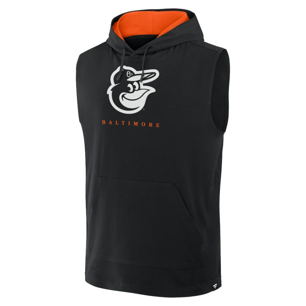 Baltimore Orioles Fanatics Fire Speed Sleeveless Pullover Hoodie Outlet