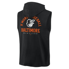 Baltimore Orioles Fanatics Fire Speed Sleeveless Pullover Hoodie Outlet