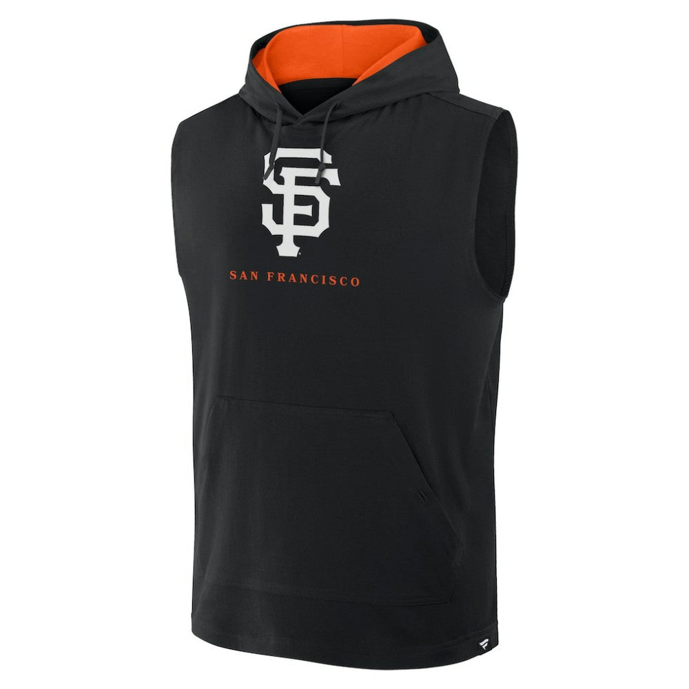 San Francisco Giants Fanatics Fire Speed Sleeveless Pullover Hoodie Discount