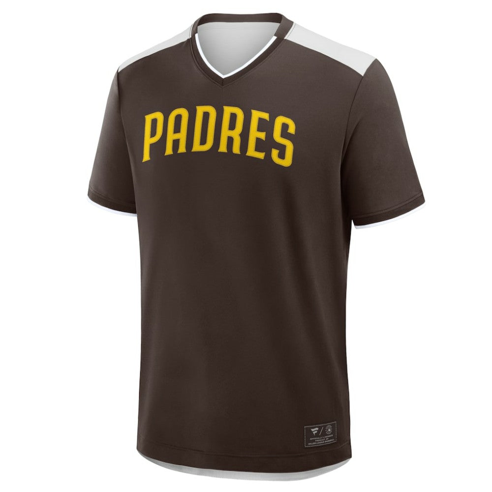 San Diego Padres Fanatics Walk Off V-Neck T-Shirt Near Me