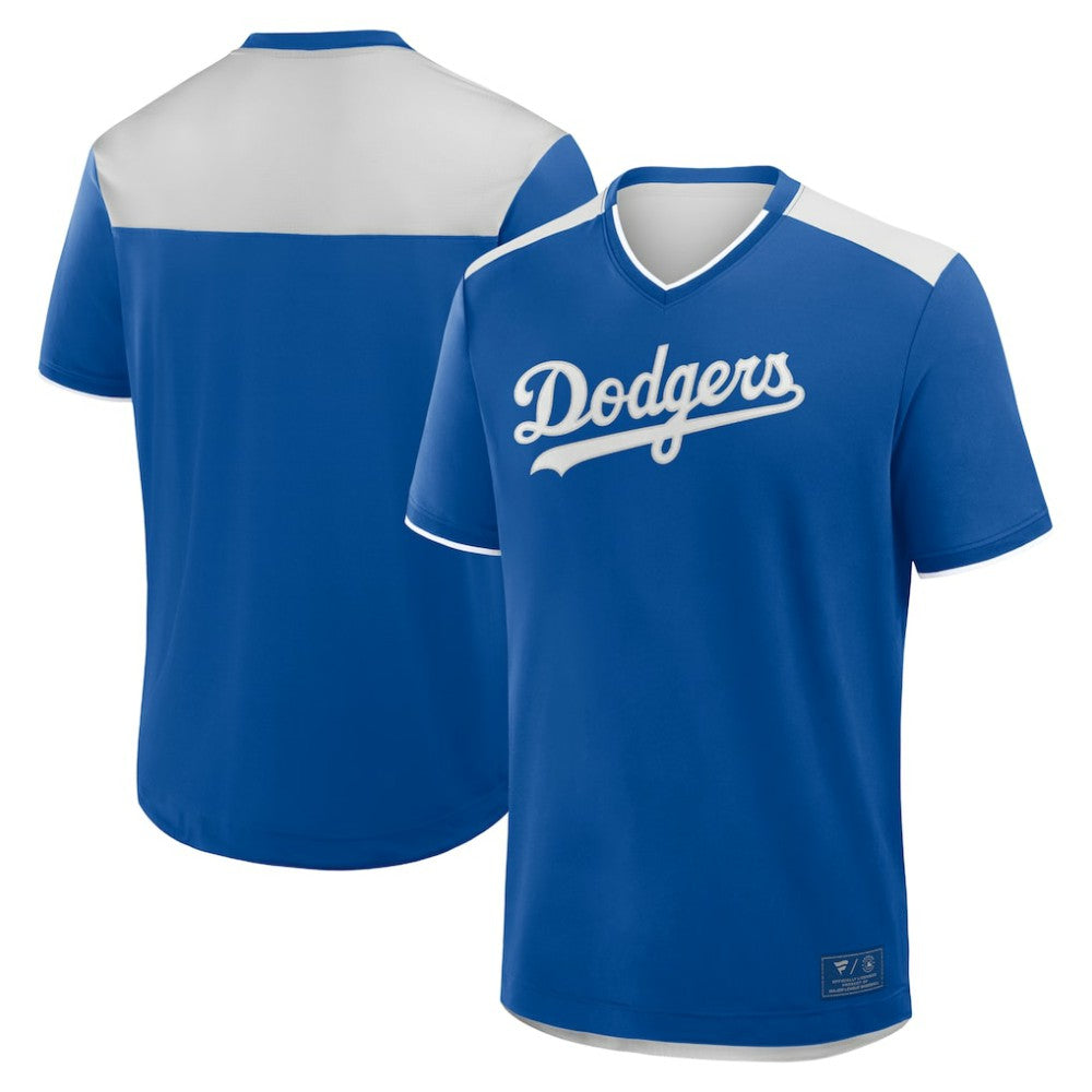 Los Angeles Dodgers Fanatics Walk Off V-Neck T-Shirt Online