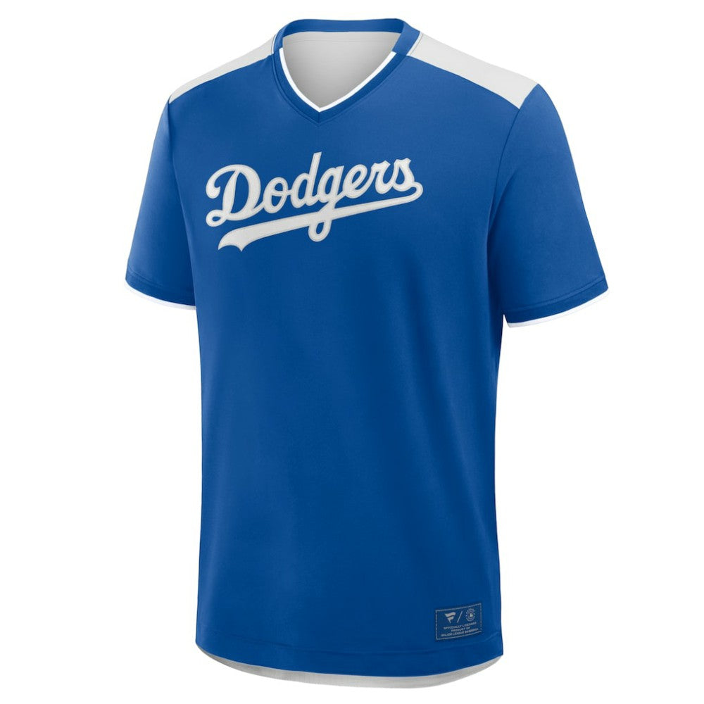 Los Angeles Dodgers Fanatics Walk Off V-Neck T-Shirt Online