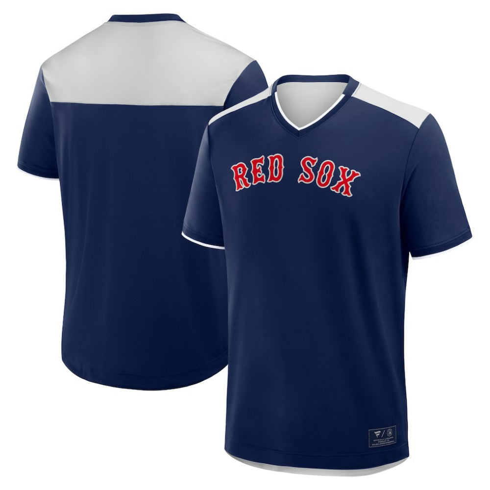 Boston Red Sox Fanatics Walk Off V-Neck T-Shirt Near Me