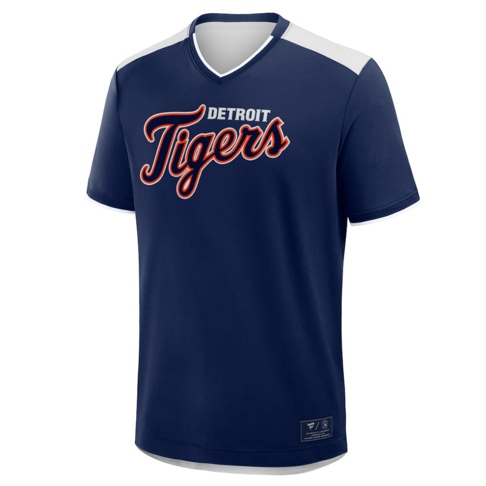 Detroit Tigers Fanatics Walk Off V-Neck T-Shirt for sale