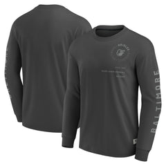 Baltimore Orioles Fanatics Elements Future Ground Tonal Info Long Sleeve T-Shirt Outlet