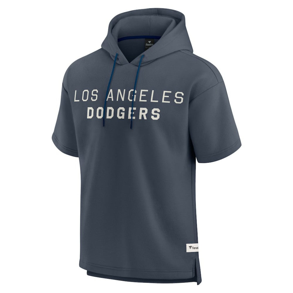 Los Angeles Dodgers Fanatics Elements Future Ground Lettering Short Sleeve Pullover Hoodie Sale