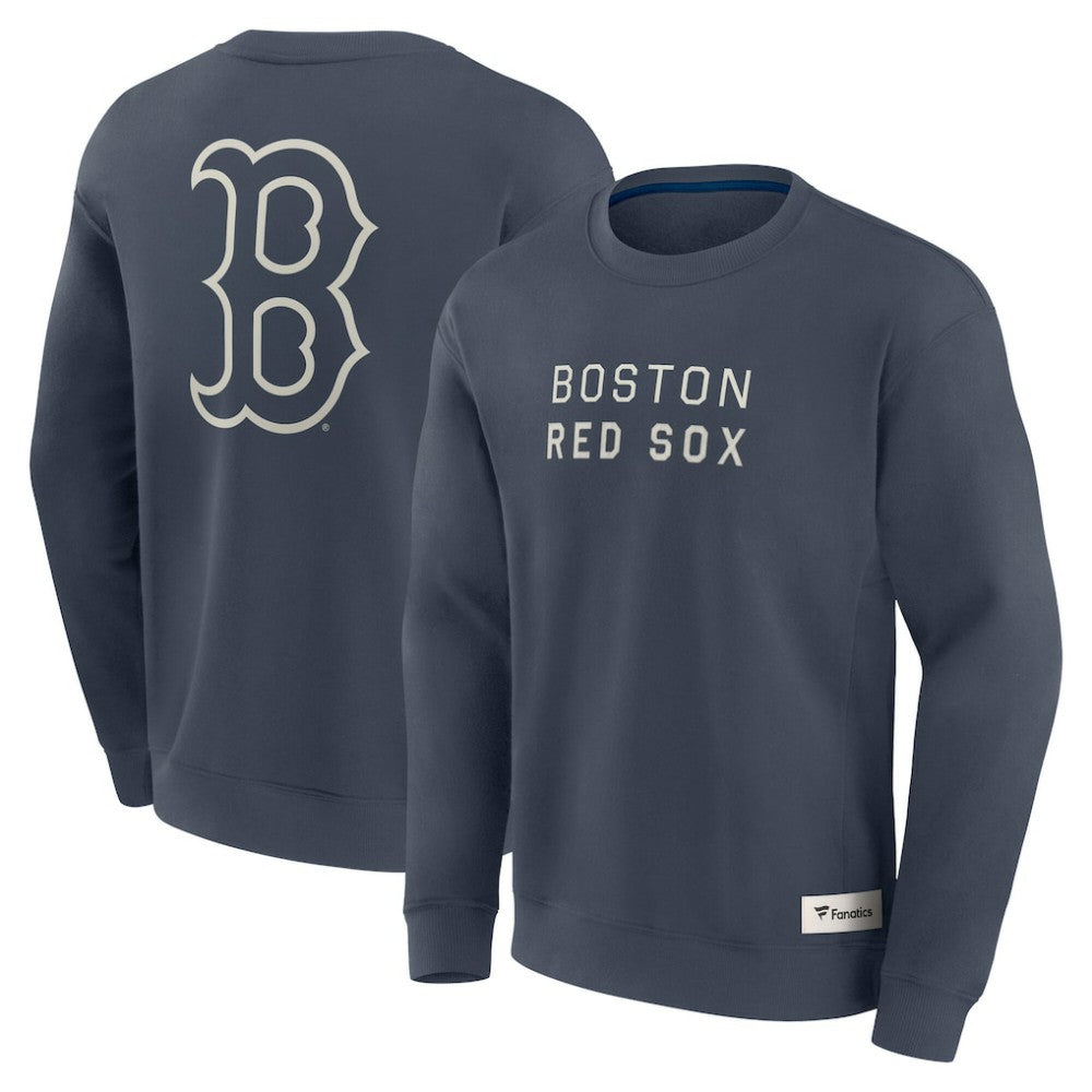 Boston Red Sox Fanatics Elements Future Ground Lettering Pullover Sweatshirt for sale