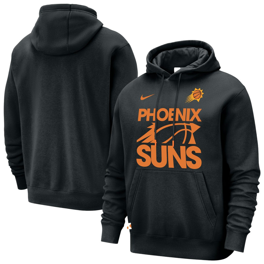 Nike Phoenix Suns Courtside Club Pullover Hoodie Black