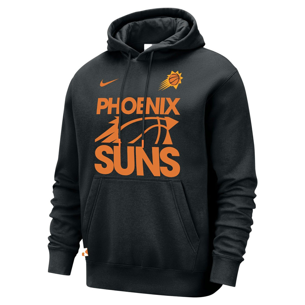 Nike Phoenix Suns Courtside Club Pullover Hoodie Black