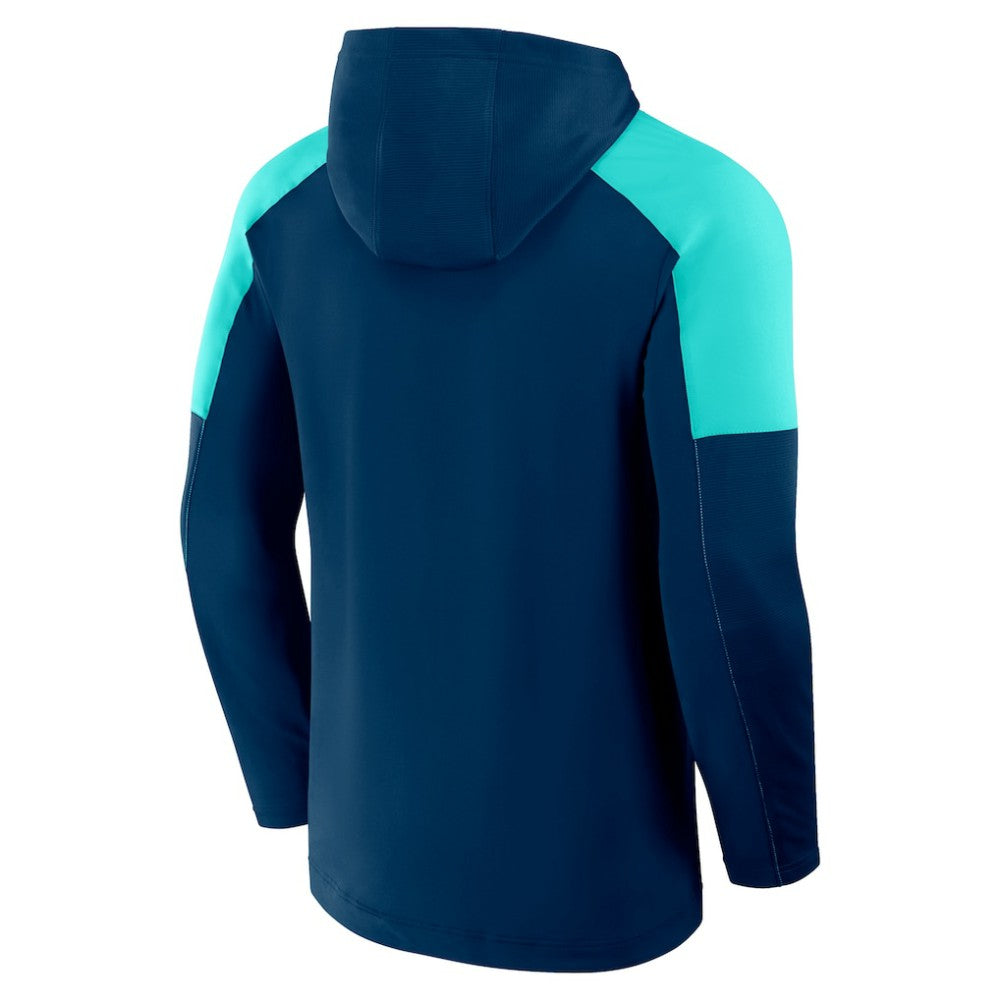 Seattle Kraken Fanatics Meta Game Transitional Pullover Hoodie - Deep Sea Blue | Fanatics Clearance