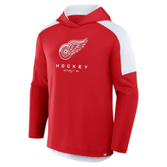 Detroit Red Wings Fanatics Meta Game Transitional Pullover Hoodie - Red | Fanatics sale