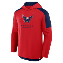 Washington Capitals Fanatics Meta Game Transitional Pullover Hoodie - Red | Fanatics Clearance