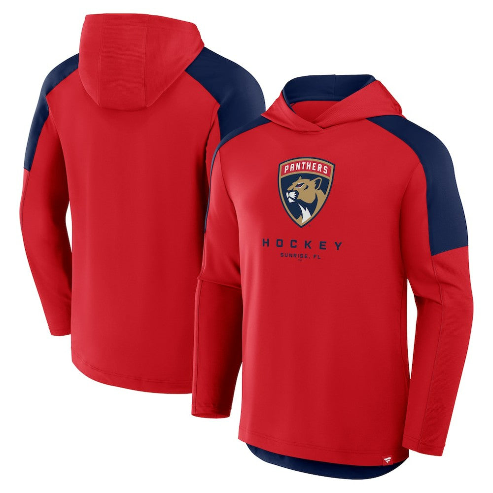 Florida Panthers Fanatics Meta Game Transitional Pullover Hoodie - Red | Fanatics Clearance