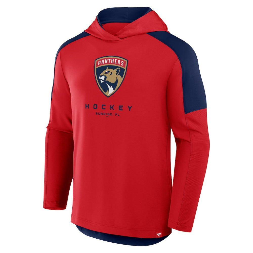 Florida Panthers Fanatics Meta Game Transitional Pullover Hoodie - Red | Fanatics Clearance