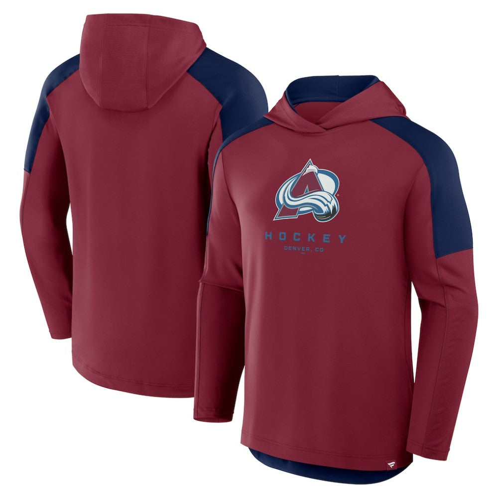 Colorado Avalanche Fanatics Meta Game Transitional Pullover Hoodie - Burgundy | Fanatics on sale