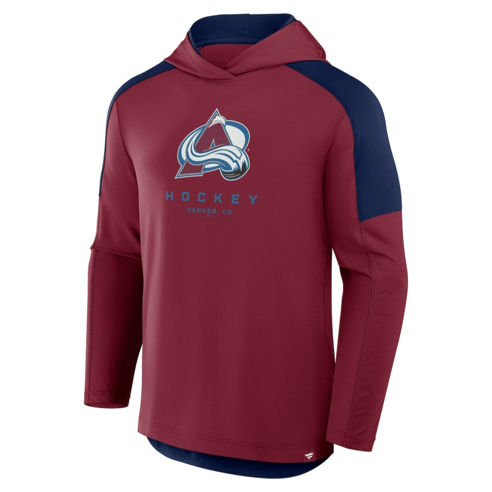 Colorado Avalanche Fanatics Meta Game Transitional Pullover Hoodie - Burgundy | Fanatics on sale
