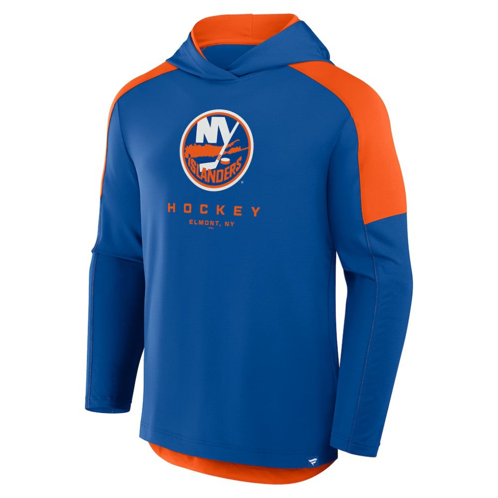 New York Islanders Fanatics Meta Game Transitional Pullover Hoodie - Royal | Fanatics Lifestyle
