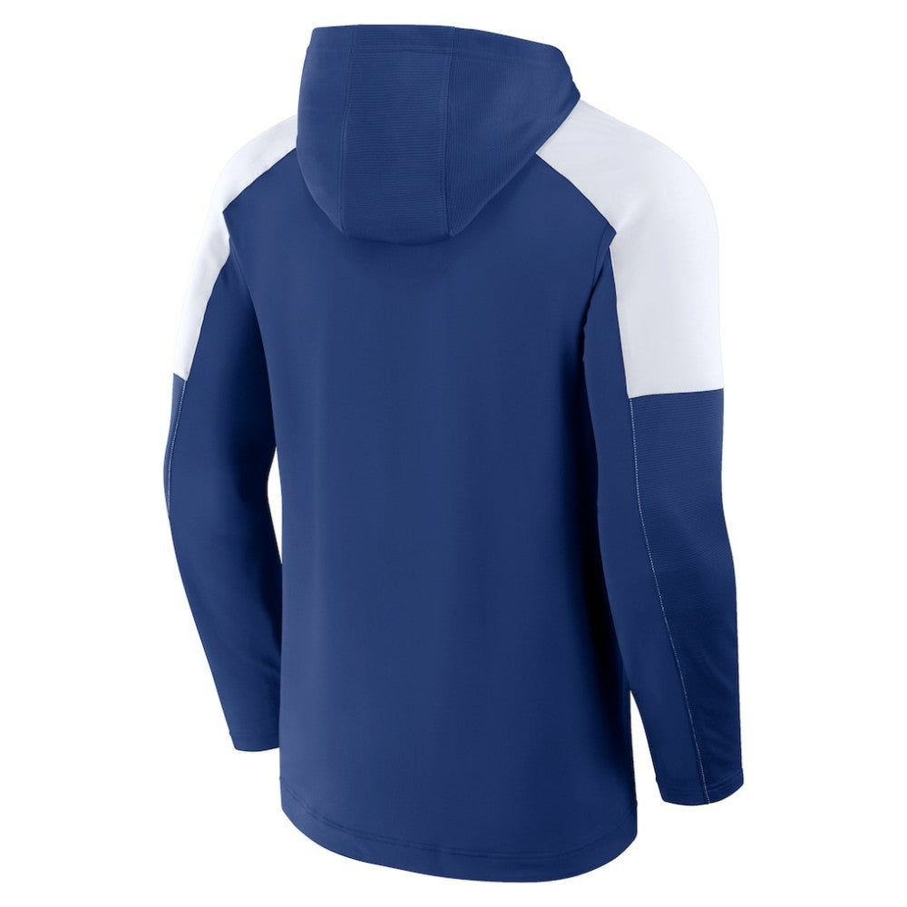 Toronto Maple Leafs Fanatics Meta Game Transitional Pullover Hoodie - Blue | Fanatics Lifestyle