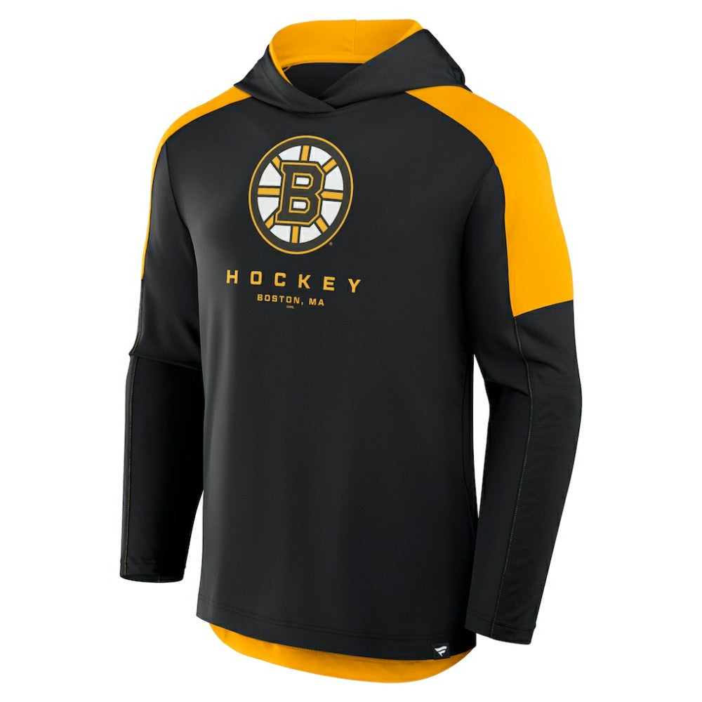 Boston Bruins Fanatics Meta Game Transitional Pullover Hoodie - Black | Fanatics discount