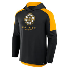 Boston Bruins Fanatics Meta Game Transitional Pullover Hoodie - Black | Fanatics discount