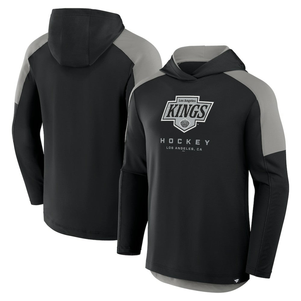 Los Angeles Kings Fanatics Meta Game Transitional Pullover Hoodie - Black | Fanatics online