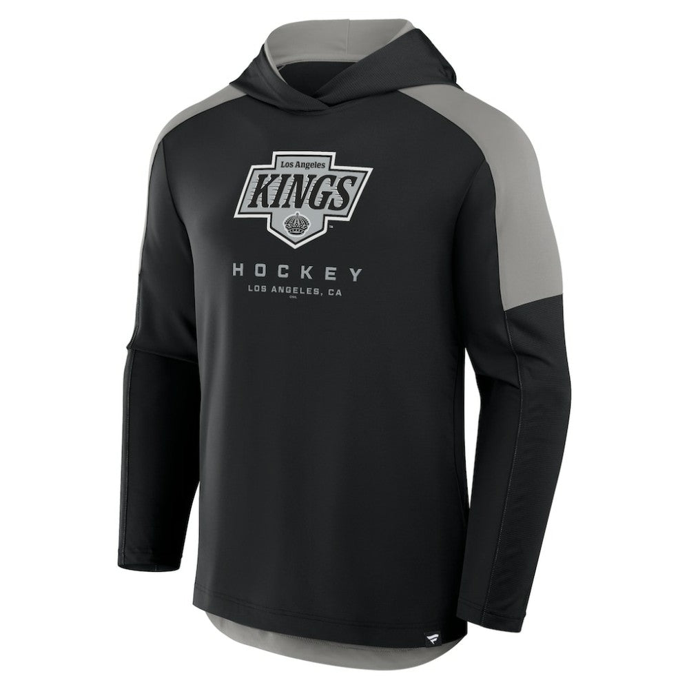 Los Angeles Kings Fanatics Meta Game Transitional Pullover Hoodie - Black | Fanatics online