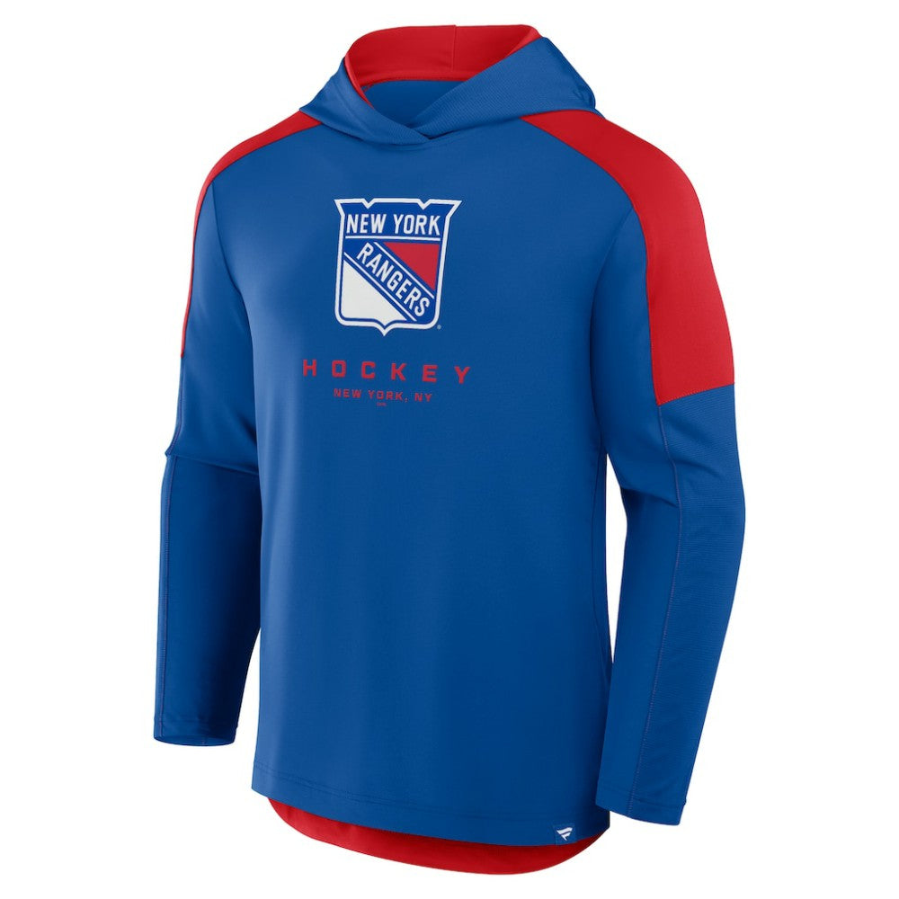 New York Rangers Fanatics Meta Game Transitional Pullover Hoodie - Blue | Fanatics near me