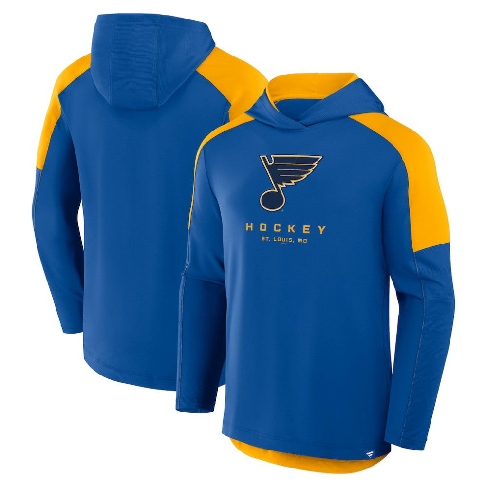 St. Louis Blues Fanatics Meta Game Transitional Pullover Hoodie - Royal | Fanatics discount