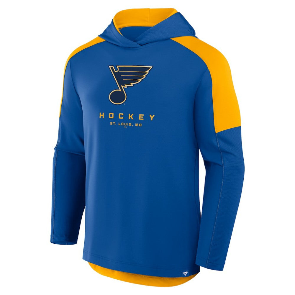 St. Louis Blues Fanatics Meta Game Transitional Pullover Hoodie - Royal | Fanatics discount