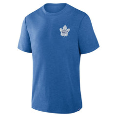 Toronto Maple Leafs Fanatics Fan Lanes Tri-Blend T-Shirt - Heather Blue | Fanatics discount