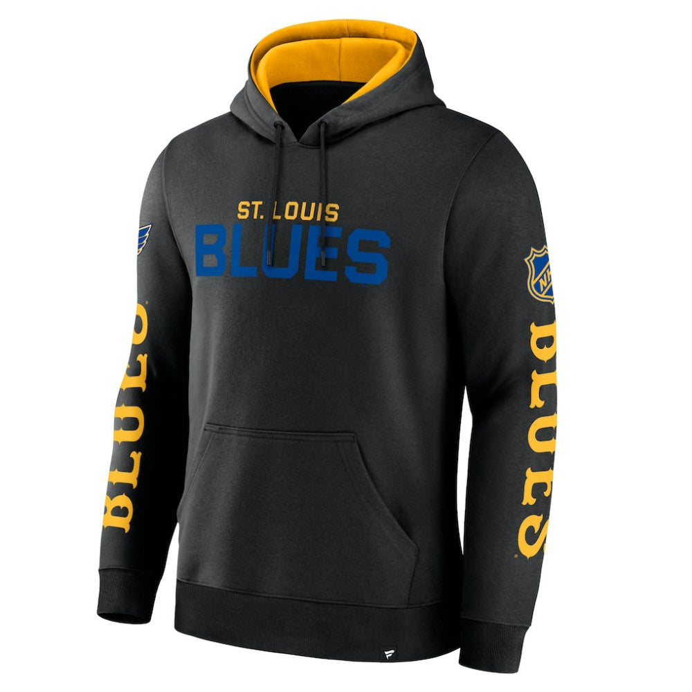 St. Louis Blues Fanatics Big City Legacy Fleece Pullover Hoodie - Black | Fanatics near me