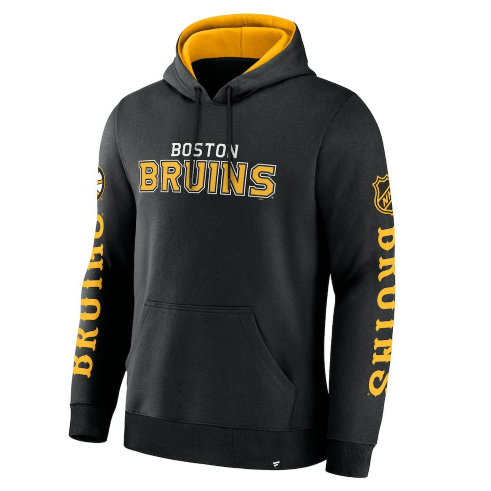 Boston Bruins Fanatics Big City Legacy Fleece Pullover Hoodie - Black | Fanatics on sale