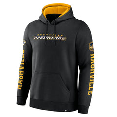 Nashville Predators Fanatics Big City Legacy Fleece Pullover Hoodie - Black | Fanatics Lifestyle