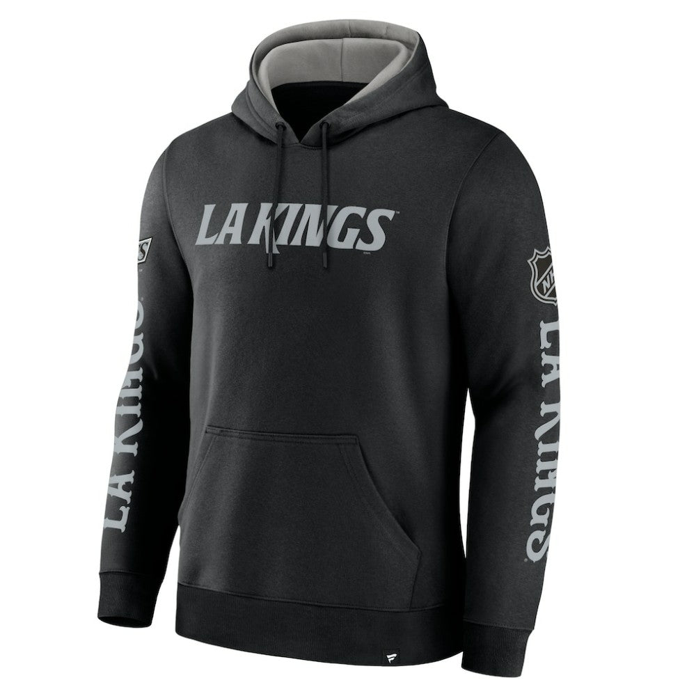 Los Angeles Kings Fanatics Big City Legacy Fleece Pullover Hoodie - Black | Fanatics Clearance
